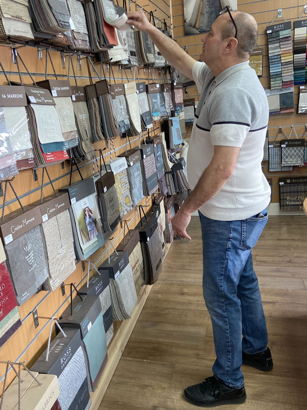 Make yourself at home and take your time to browse for Upholstery and Curtain fabrics